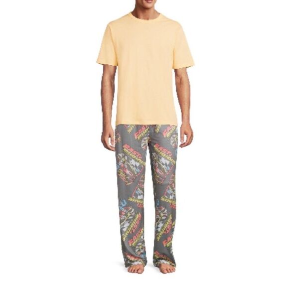 Mens Fast & Furious Logo Sleep Pajama Lounge Pants Size S - Picture 4 of 5